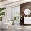 Vitra Coppia sanitari scarico a parete VITRA Mia Square WC: P 54 x L 36.5 x H 34.5 cm, bidet: P 54 x L 36.5 x H 40 cm