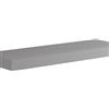 Leroy Merlin Top per lavabo Brera L 140 x H 9.8 x P 46 cm malta grigia mdf