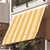 TEMPOTEST PARA' Tenda a rullo screen da sole Salina riga gialla 240x260 cm
