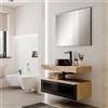 Leroy Merlin Mobile da bagno sospeso Star L 100.3 x H 30 x P 46 cm rovere oak, 1 cassetto ammortizzato dotato di illuminazione a LED