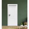 Leroy Merlin Porta interna a battente Clew in legno colore bianco, L 70 x H 210 cm, apertura reversibile