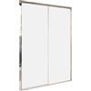 Leroy Merlin Porta doccia L 167-171 cm x H 200 cm, per nicchia in vetro trasparente SP. 8 mm, profilo cromo