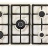 Delonghi Piano cottura 5 fuochi L 84 cm AVL 59 PRO DE'LONGHI avena griglie in ghisa