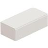 Leroy Merlin Mobile da bagno sospeso sotto lavabo Step L 100.3 x H 30 x P 46 cm bianco cannettato, 2 cassetti a sinistra il grande ,lavabo non incluso