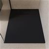 SENSEA Piatto doccia SENSEA in composito minerale di resina gelificata nero L 70 x L 100 x H 2.7 cm