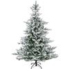 EVERLANDS Albero di Natale innevato Montebianco H 180 cm x ø 132 cm