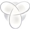 Leroy Merlin Plafoniera LED Smilla Ø 48 cm bianco IP20 cct da bianco caldo al bianco neutro, 4100 lumen