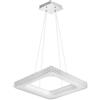 Leroy Merlin Lampadario LED neoclassico Chanel cromo, luce naturale 4200 lumen