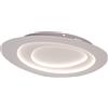 NOVECENTO Plafoniera LED Isotta bianco IP20 cct da bianco caldo a bianco freddo con regolazione di temperatura, 3000 lumen NOVECENTO