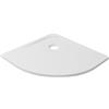 SENSEA Piatto doccia SENSEA in composito minerale di resina gelificata bianco L 90 x L 90 x H 2.7 cm opaco