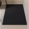 SENSEA Piatto doccia SENSEA in composito minerale di resina gelificata Neo nero L 90 x L 120 x H 2.7 cm opaco