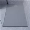 SENSEA Piatto doccia SENSEA in composito minerale di resina gelificata Grigio L 70 x L 120 x H 2.7 cm