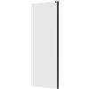 SENSEA Pannello laterale per box doccia Neo L 70 x H 200cm, Sp. 8 mm vetro vetro senza finitura / trasparente profilo in alluminio nero laccato