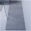 SENSEA Piatto doccia SENSEA in composito minerale di resina gelificata Neo grigio L 80 x L 180 x H 3.2 cm opaco effetto marmo