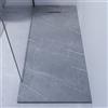 SENSEA Piatto doccia SENSEA in composito minerale di resina gelificata grigio L 70 x L 160 x H 3.1 cm