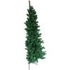 Leroy Merlin Albero di Natale artificiale da parete verde H 210 cm x ø 126 cm