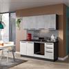 Leroy Merlin Cucina montata Amber con cappa Inka L 195 cm