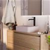 Leroy Merlin Lavabo da appoggio Sandstone rettangolare in cemento L 40.6 x H 10.1 x P 30.4 cm rosa piletta non inclusa