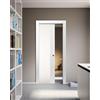 Leroy Merlin Porta interna scorrevole Vetra in legno colore bianco, L 70 x H 210 cm, apertura reversibile
