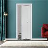 Leroy Merlin Porta interna pieghevole a libro Bach in MDF colore bianco, L 70 x H 210 cm, apertura reversibile