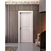 Leroy Merlin Porta interna pieghevole a libro Monaco in legno colore bianco, L 80 x H 210 cm, apertura a destra