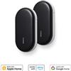 Netatmo Termostato intelligente e connesso d'appoggio WIFI NETATMO Controllo intelligente climatizzazionex2 nero