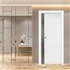 Leroy Merlin Porta interna scorrevole Ribera in legno colore bianco, L 90 x H 210 cm, apertura reversibile