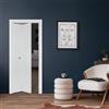 Leroy Merlin Porta interna pieghevole a libro Rank in legno colore bianco, L 80 x H 210 cm, apertura a sinistra