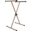 STEELMI Gamba per mobili a X STEELMI Ibex regolabile in acciaio rame opaco L 60 x P 58 x H max 110 cm