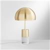 LUCE AMBIENTE DESIGN Lampada da tavolo Igea giallo oro metallo E14 LUCE AMBIENTE DESIGN