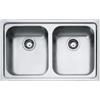 Franke Lavello 2 vasche in inox argento FRANKE Radar RRX 620 L 50 x L 86 cm