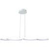 Leroy Merlin Lampadario LED moderno ATENA bianco, luce con 3 temperature di colore 4000 lumen