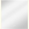 SENSEA Specchio Easy di SENSEA Rettangolare con luce led e touch L 70 x H 70 x P 3 cm