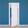 Leroy Merlin Porta interna rototraslante Milk Inserto in legno colore bianco, L 80 x H 210 cm, apertura reversibile