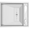 RODI Lavello 1 vasca in inox argento RODI Invisible 40 L 52.7 x L 44.7 cm