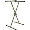 STEELMI Gamba per mobili a X STEELMI Ibex regolabile in acciaio bronzo opaco L 60 x P 58 x H max 110 cm