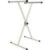 STEELMI Gamba per mobili regolabile A X STEELMI Ibex in acciaio cromo opaco L 60 x P 58 x H max 110 cm