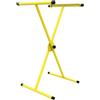 STEELMI Gamba per mobili a X regolabile STEELMI Ibex in acciaio giallo lucido L 60 x P 58 x H max 110 cm