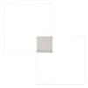 Leroy Merlin Plafoniera LED KIRA grigio IP20 cct da bianco caldo a bianco freddo con regolazione di temperatura, 4900 lumen