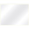 SENSEA Specchio con illuminazione integrata bagno rettangolare SENSEA L 120 x H 90 x P 3.85 cm grigio / argento