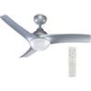 Inspire Ventilatore da soffitto Aruba argento, ø 112 cm 2xE27 silenzioso INSPIRE