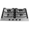 Samsung Piano cottura 4 fuochi L 60 cm NA64H3010AS SAMSUNG argento griglie in ghisa