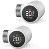 TADO Valvola termostatica connessa TADO ad angolo 1" in PVC bianco