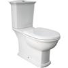 Leroy Merlin WC monoblocco washington, sedile incluso P 70.5 x L 36 x H 40 cm bianco