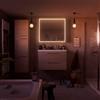 SENSEA Specchio Contenitore Con Illuminazione SENSEA bianco L 90 x H 80 x P 16.9 cm