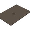 Leroy Merlin Piatto doccia in ceramica extra slim caffè L 140 x L 70 cm