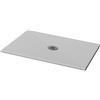 Leroy Merlin Piatto doccia in ceramica extra slim grigio L 100 x L 70 cm