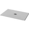Leroy Merlin Piatto doccia in ceramica extra slim Grigio L 100 x L 100 cm