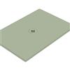 Leroy Merlin Piatto doccia in ceramica extra slim verde L 100 x L 80 cm