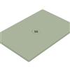 Leroy Merlin Piatto doccia in ceramica extra slim verde L 180 x L 90 cm